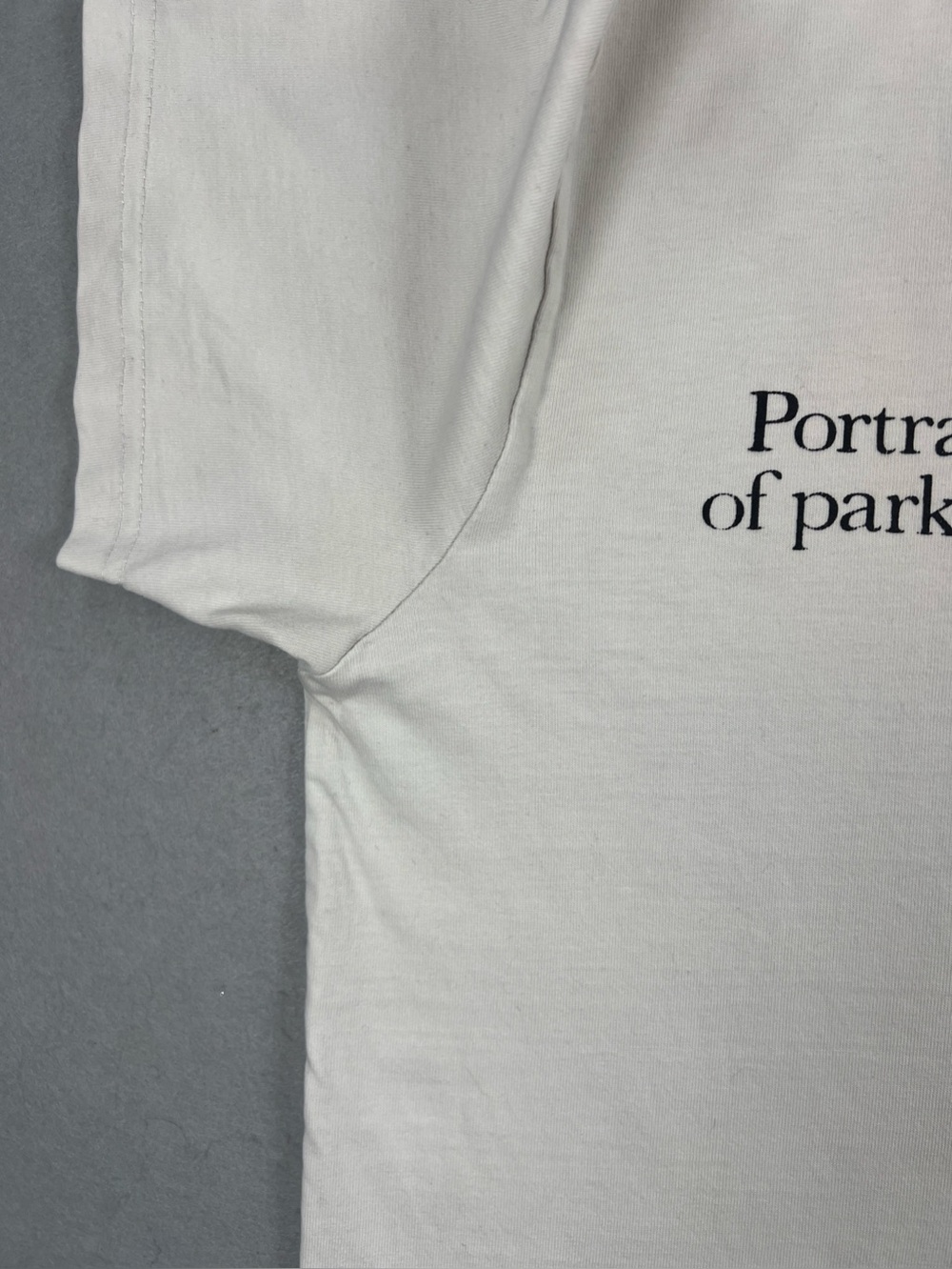 Denim & Flower Ricky Singh Park Life Graphic T-Shirt Off White Cream Mens Medium - Picture 7 of 15